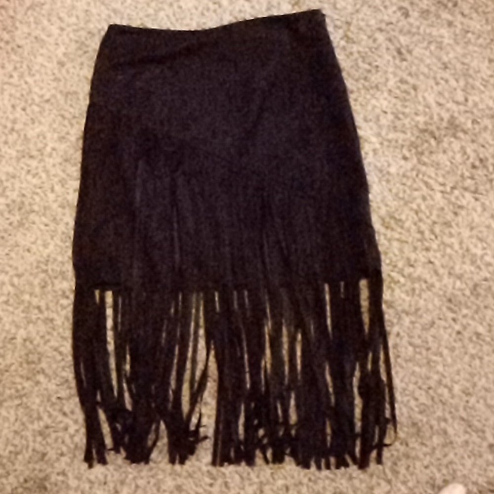 Black skirt